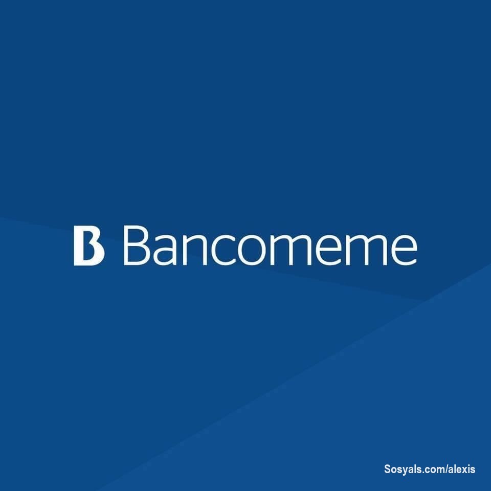 #MisRedesSociales
#BancoMeme +1.1 millones de seguidores 
Es el banco de los mejores memes de interés general y de la actualidad.
A la orden para quienes deseen llegar a este tipo de público.
https://www.facebook.com/Bancomec